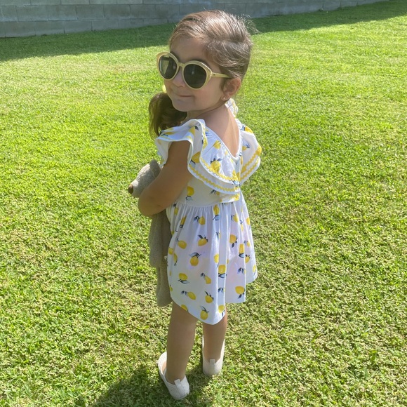 Janie&Jack Lemon Ruffle Dress - Picture 7 of 7